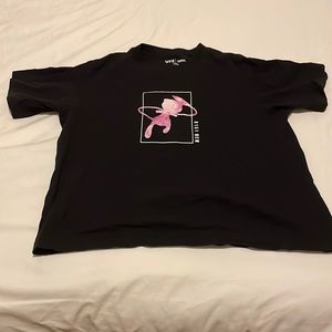 Uniqlo mew tshirt black